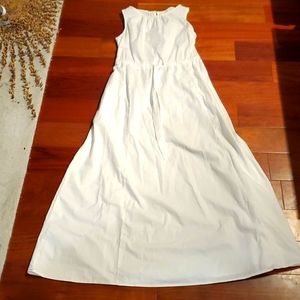 NWT Xirena Rhiannan long white cotton dress
